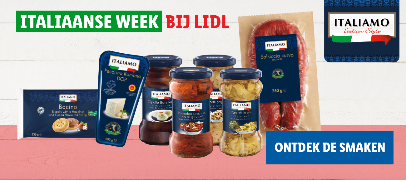 Italiaanse week bij Lidl