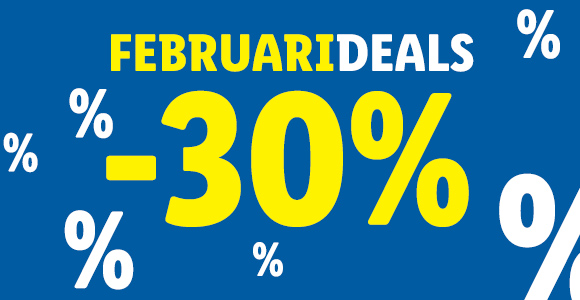 30% korting met code MIN30