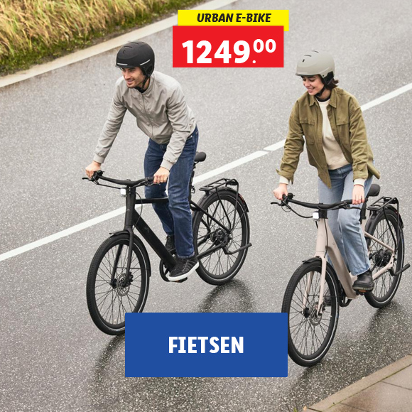 Fietsen bij Lidl