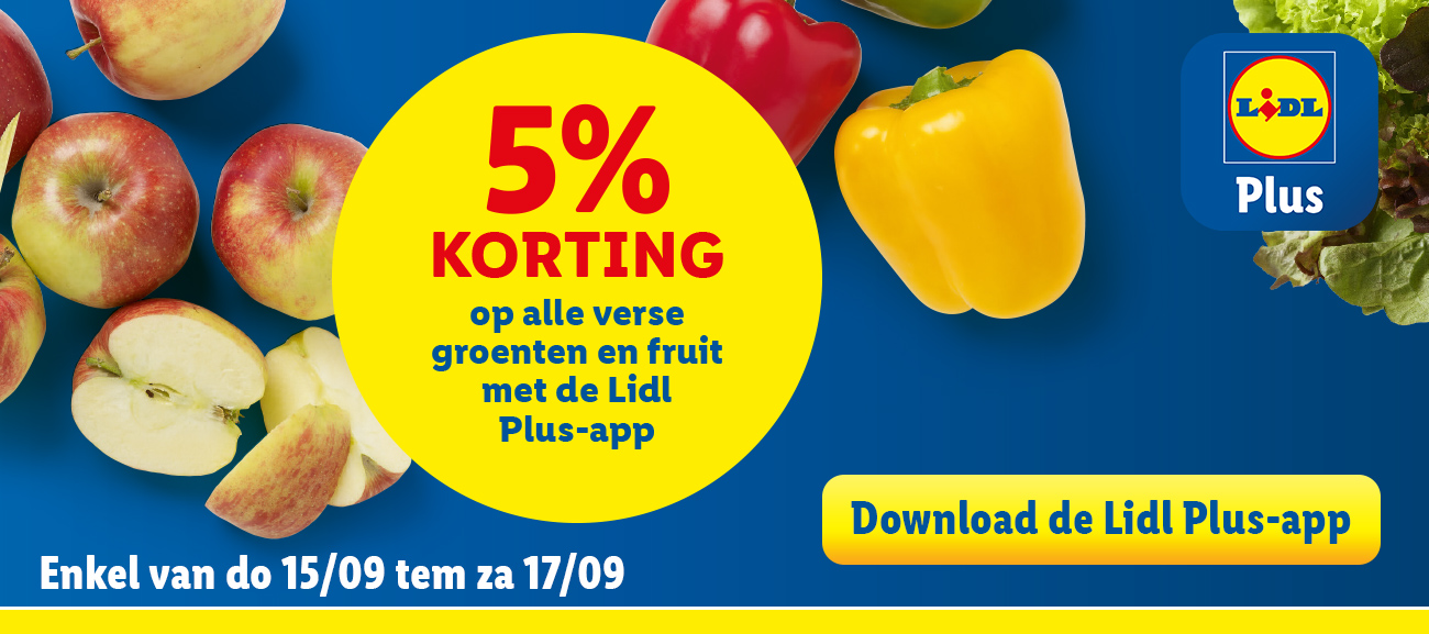 5% korting met Lidl Plus