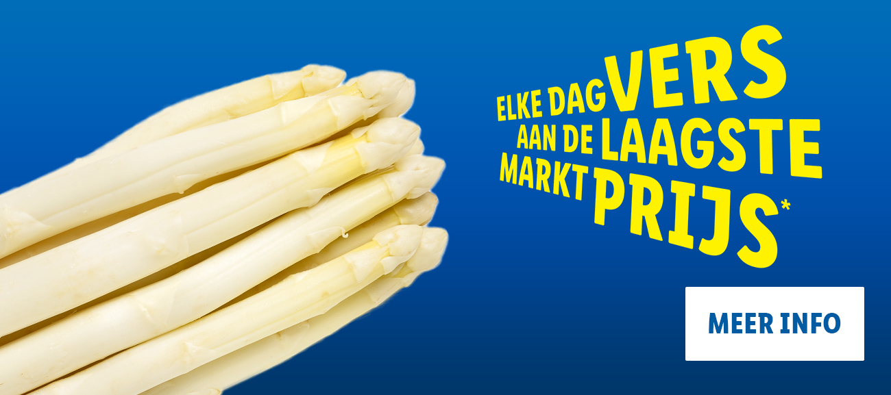 Elke dag vers aan de laagste marktprijs