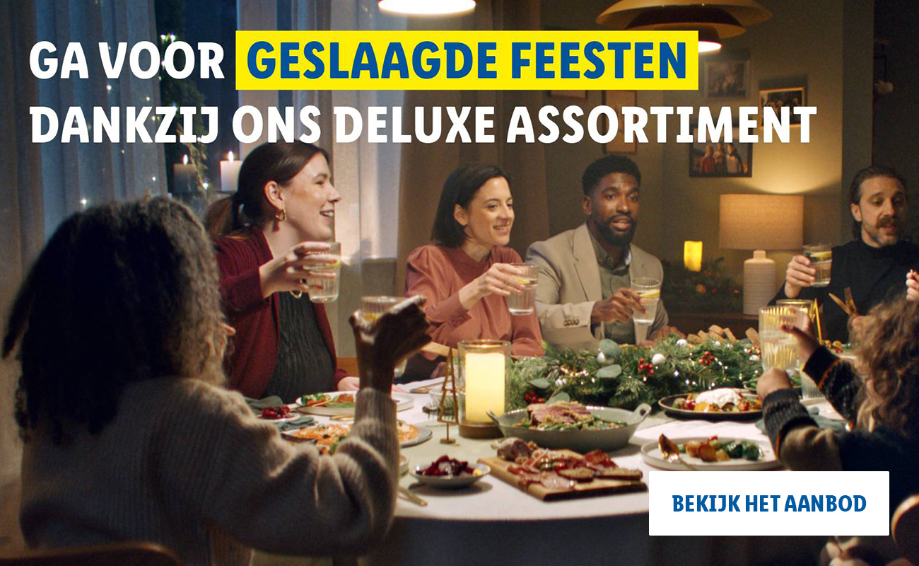 Ga voor geslaagde feesten dankzij ons Deluxe assortiment
