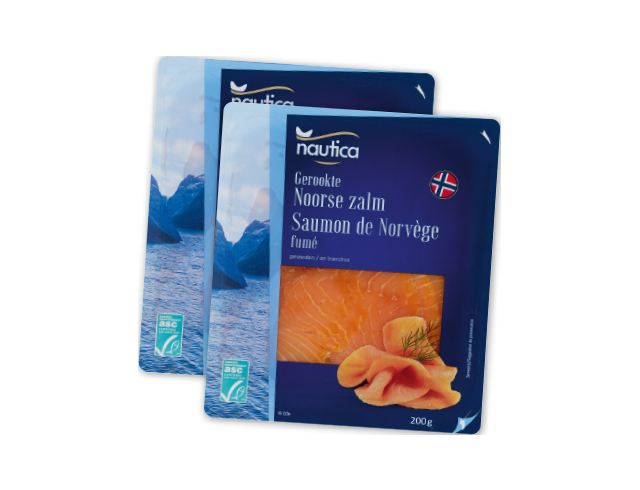 Gerookte Noorse zalm