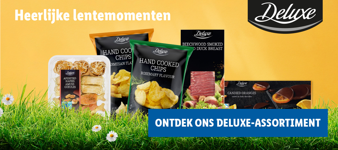 Heerlijke Deluxe-producten van Lidl