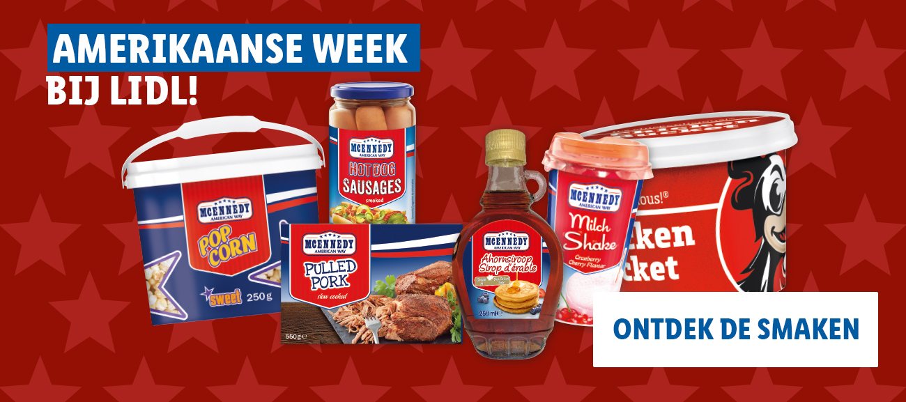 Amerikaanse week bij Lidl
