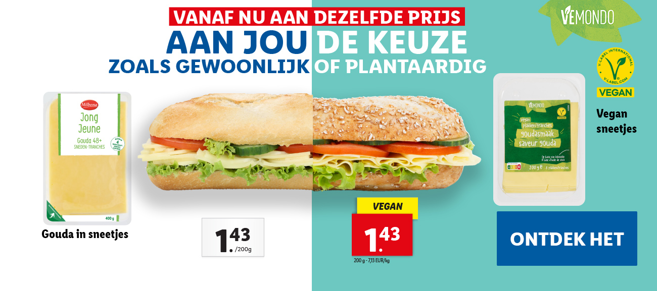 Plantaardige producten van Lidl