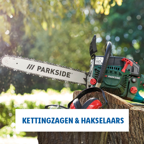 Kettingzagen en hakselaars