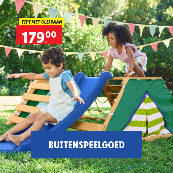 Buitenspeelgoed bij Lidl