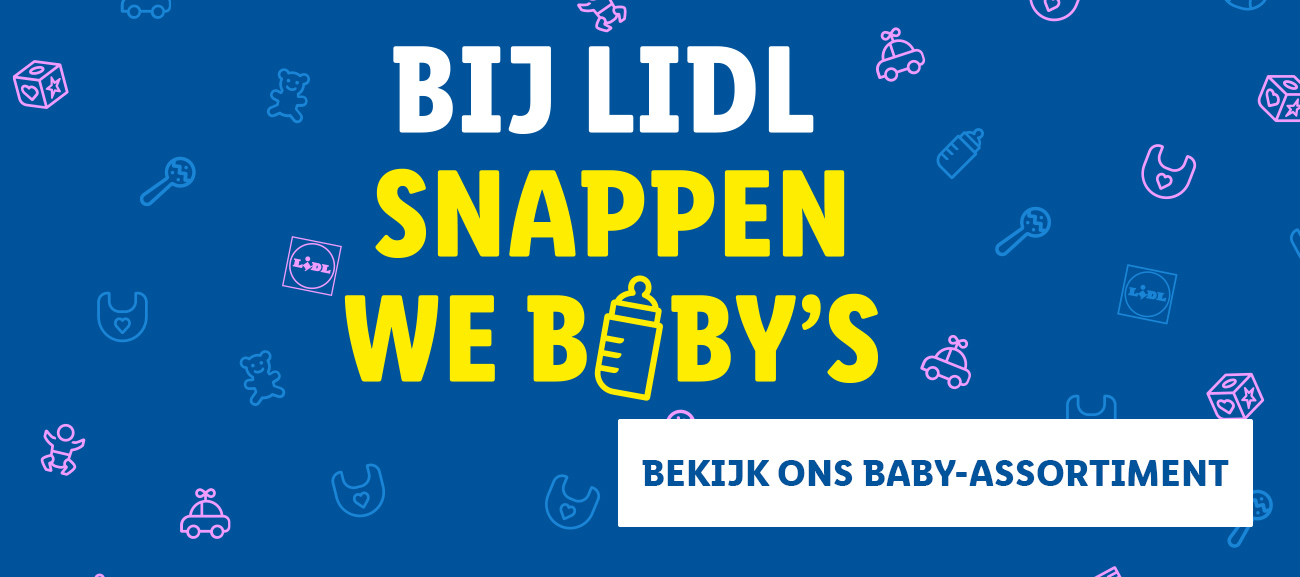 Het baby-assortiment van Lidl