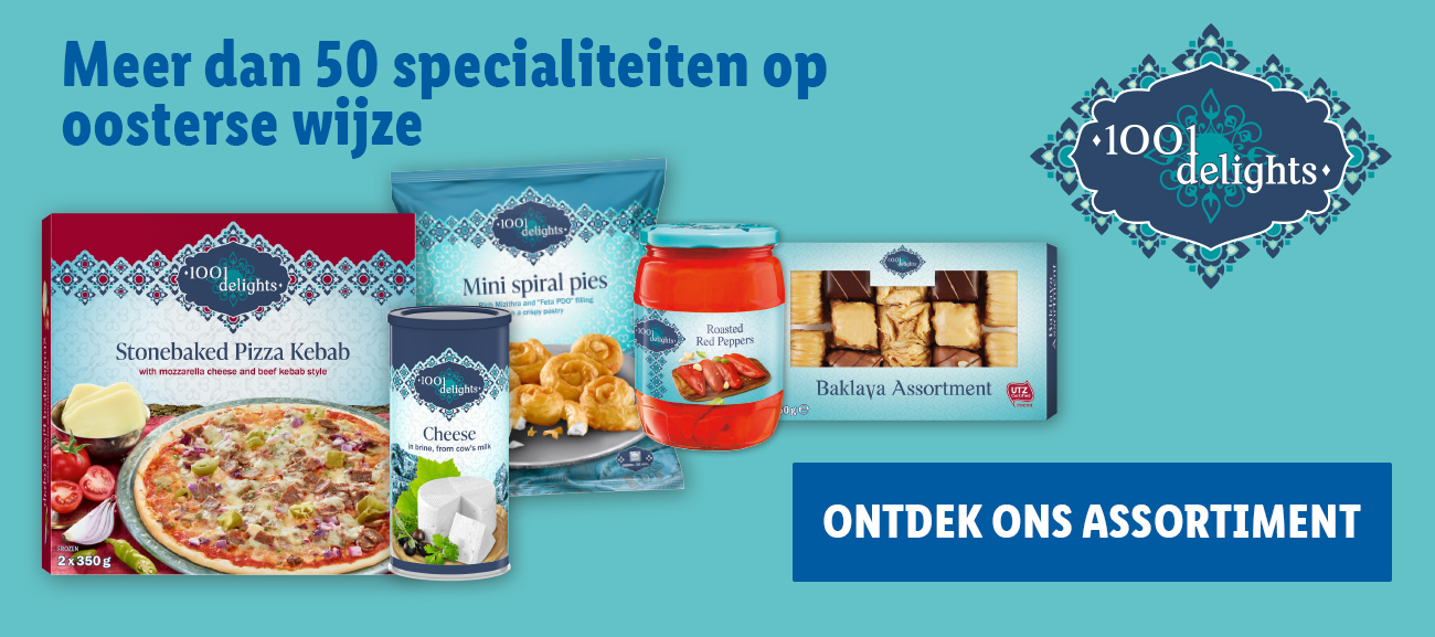 Meer dan 50 specialiteiten op oosterse wijze bij Lidl