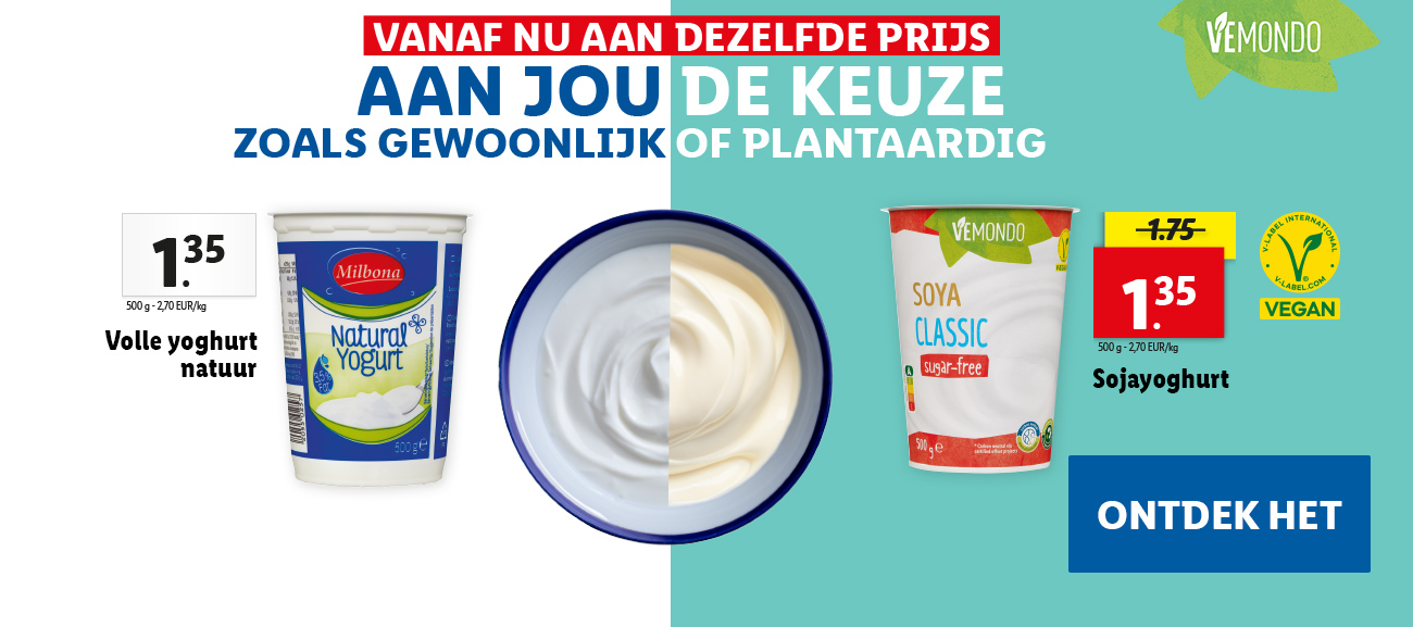 Plantaardige producten van Lidl