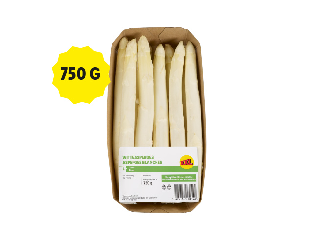Witte asperges XXL