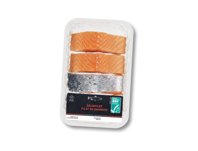 Zalmfilet met huid