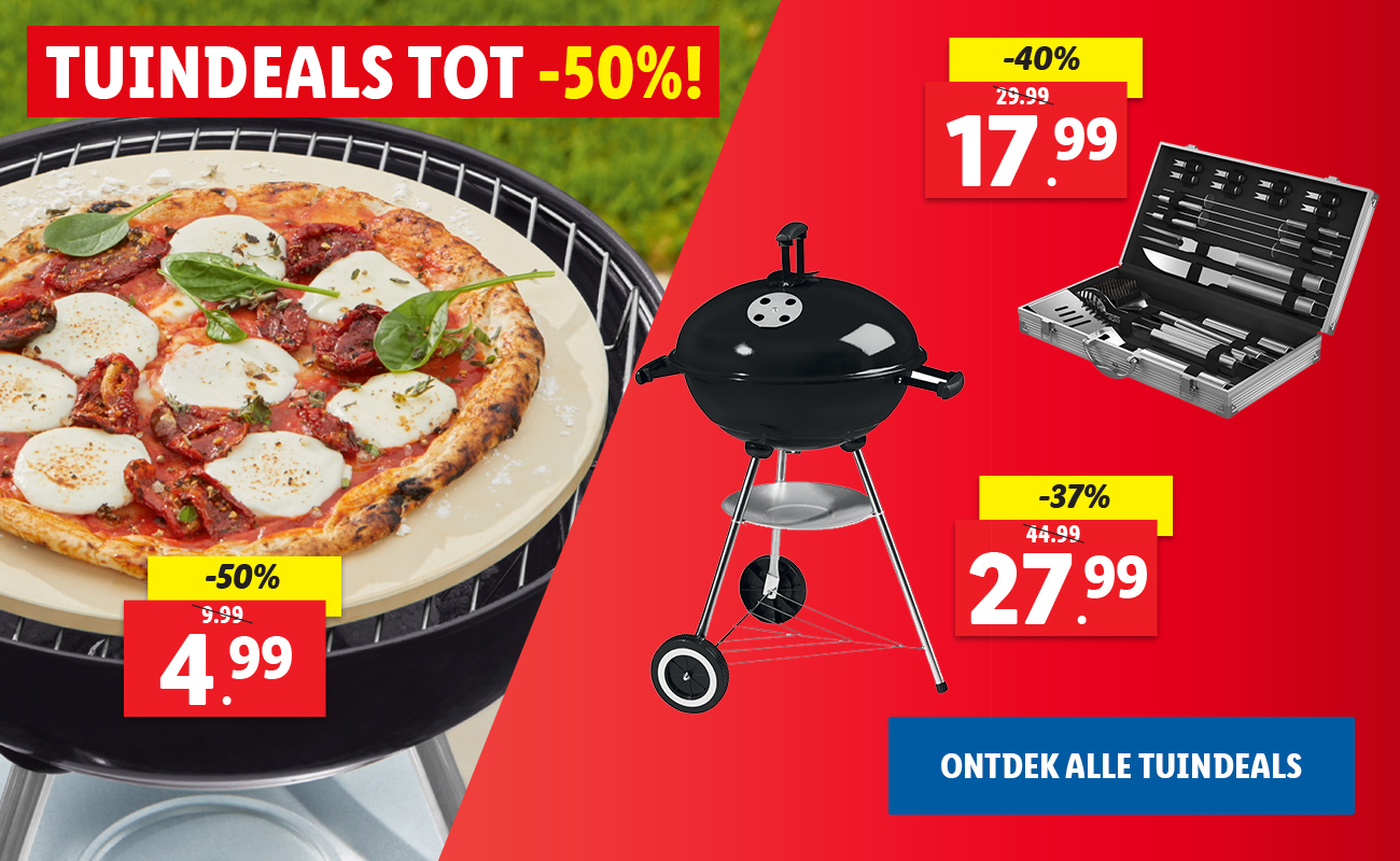 Tuindeals tot -50%