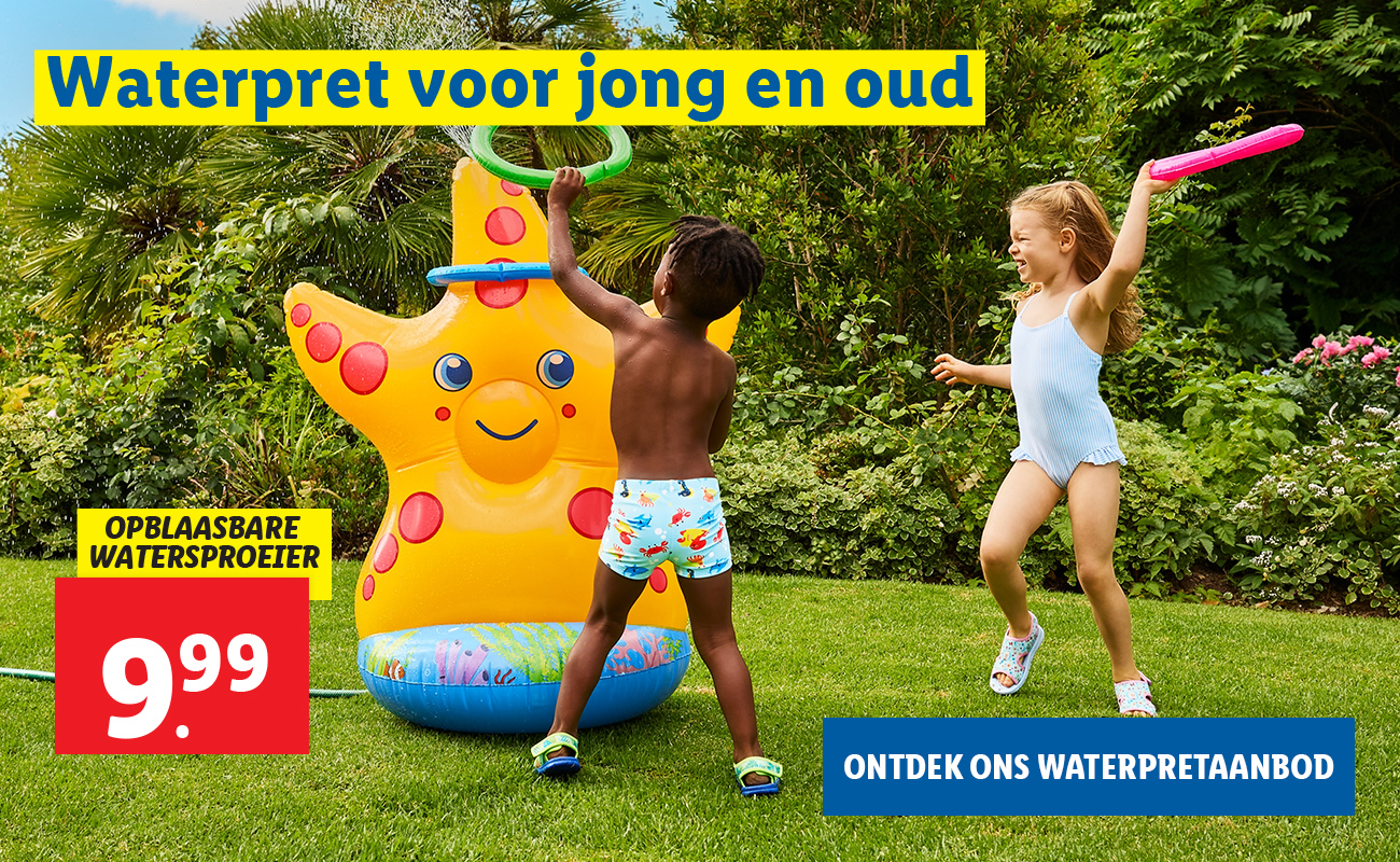 Ontdek ons waterpretaanbod