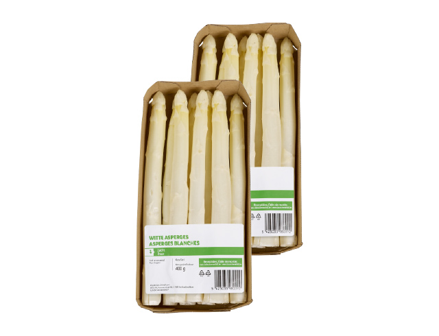 Verse witte asperges