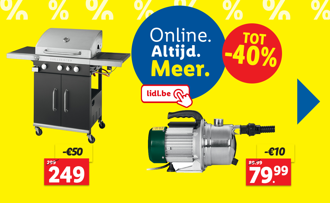 Tuindeals op Lidl.be