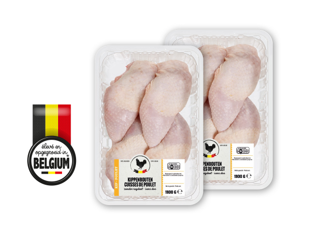 Kippenbouten zonder rugdeel