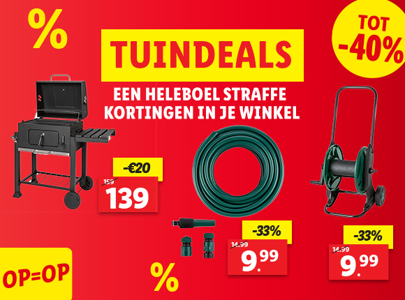 Tuindeals in je winkel