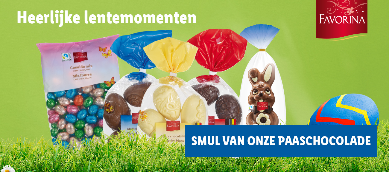 Paaschocolade bij Lidl