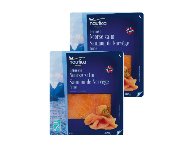 Gerookte Noorse zalm