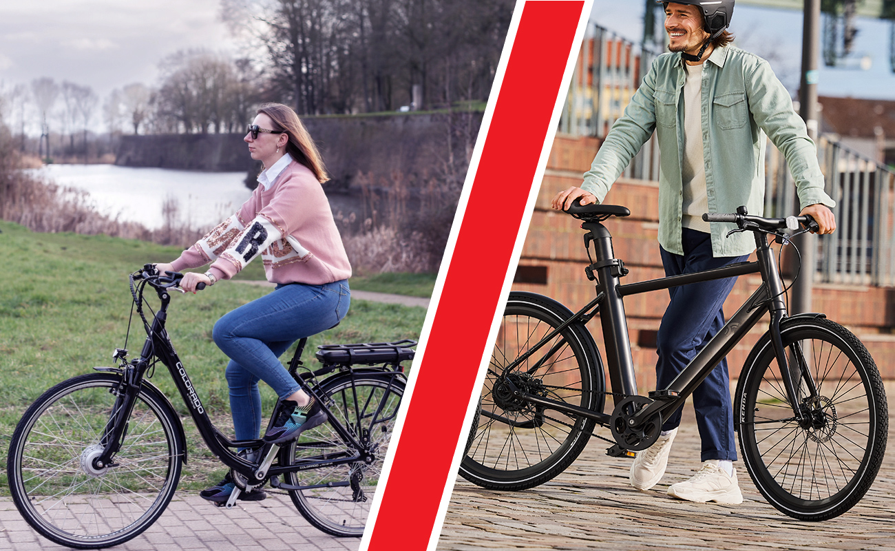 E-bikes voor hem & haar