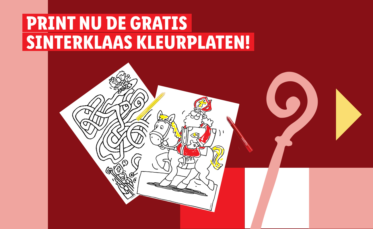 Sinterklaas kleurplaten