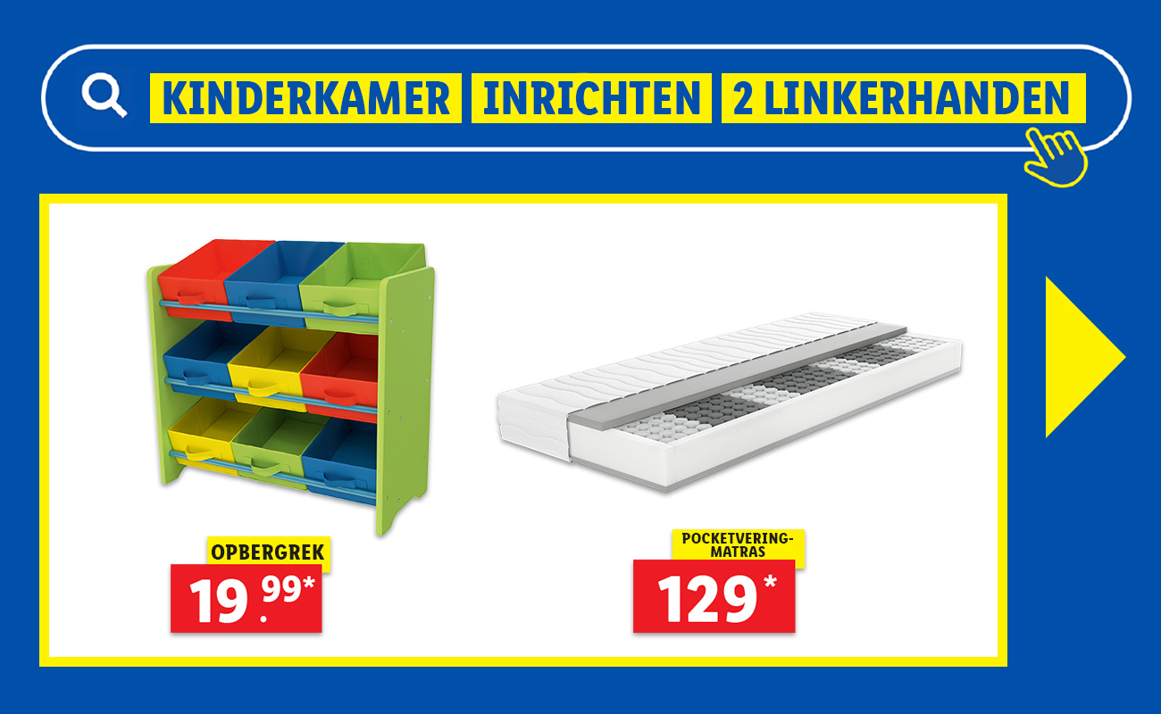 Kinderkamer / inrichten / 2 linkerhanden