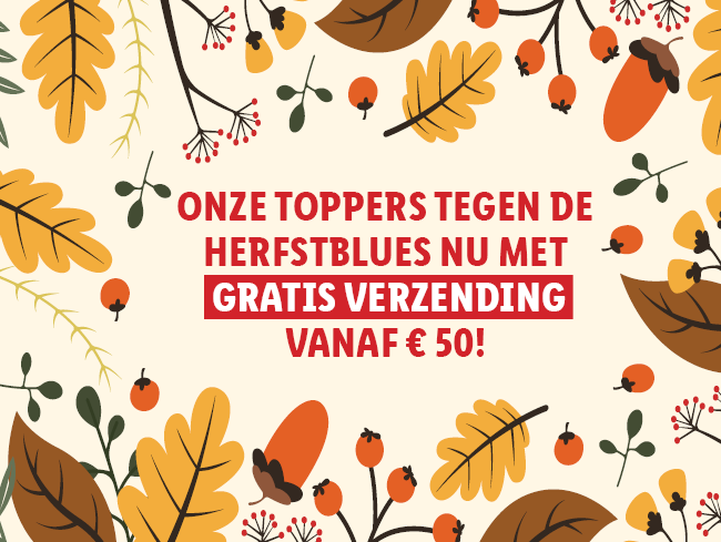 Herfstartikelen met gratis verzending vanaf € 50