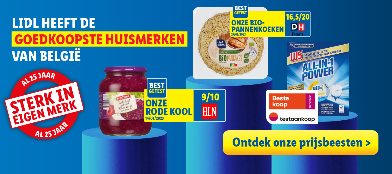 Goedkoopste huismerken