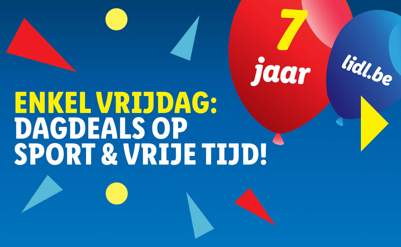 Dagdeals op sport & vrije tijd
