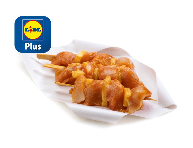 Kippenbrochettes