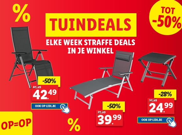 Tuindeals in je winkel