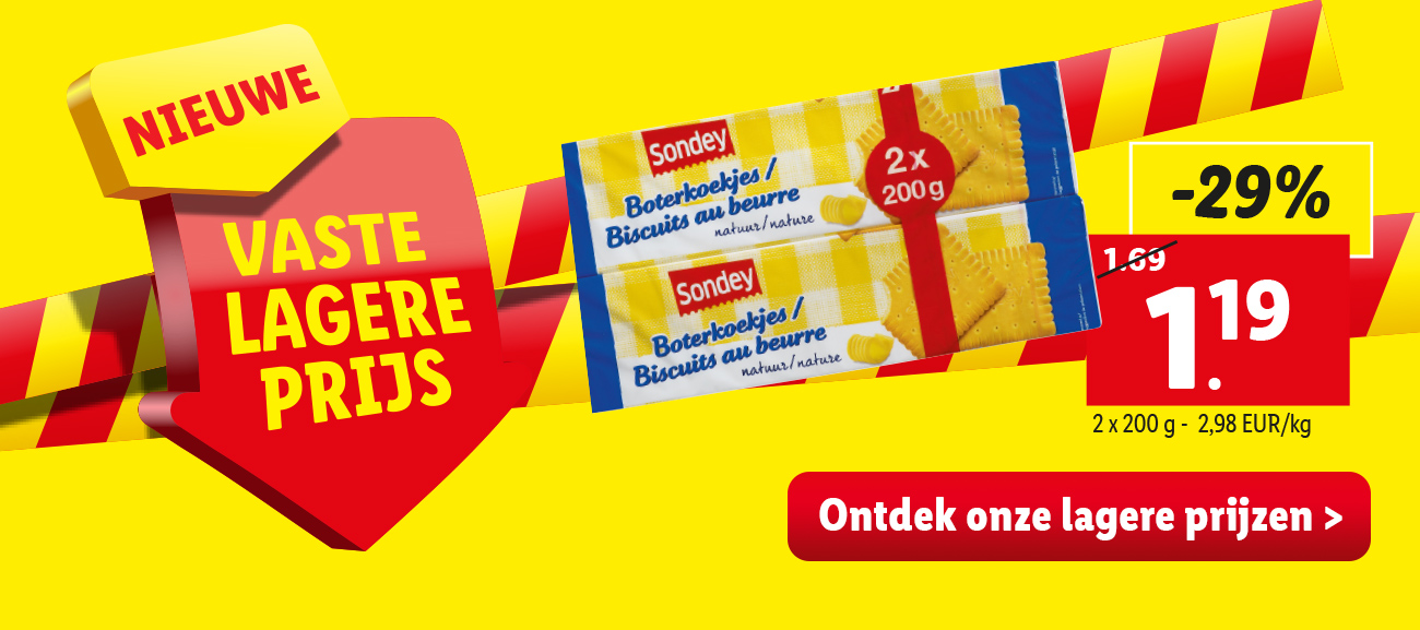 Vaste lagere prijs