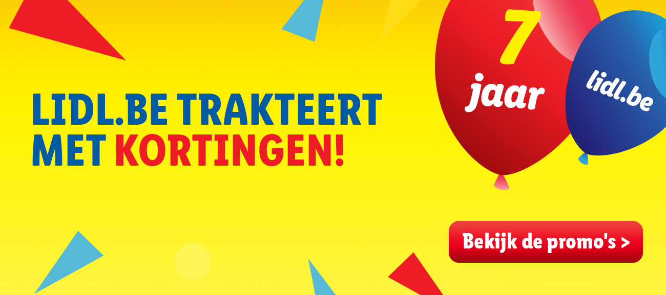 Lidl.be trakteert met kortingen!