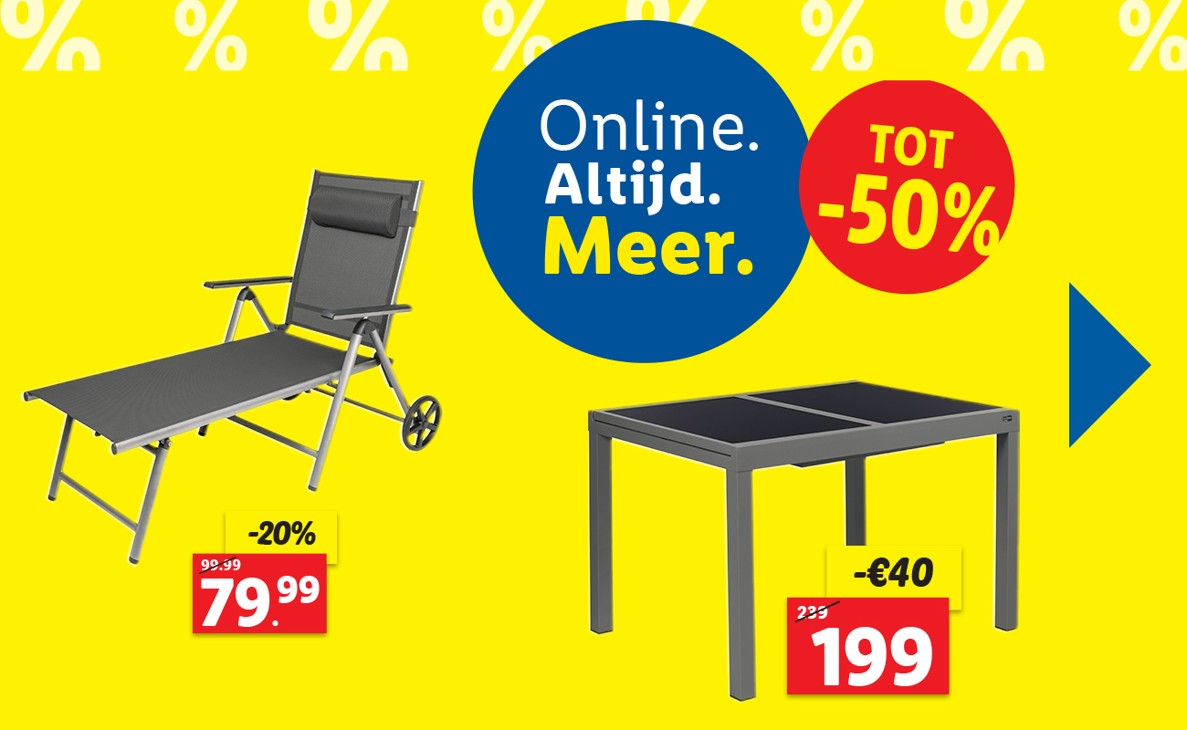 Online tuindeals op Lidl.be