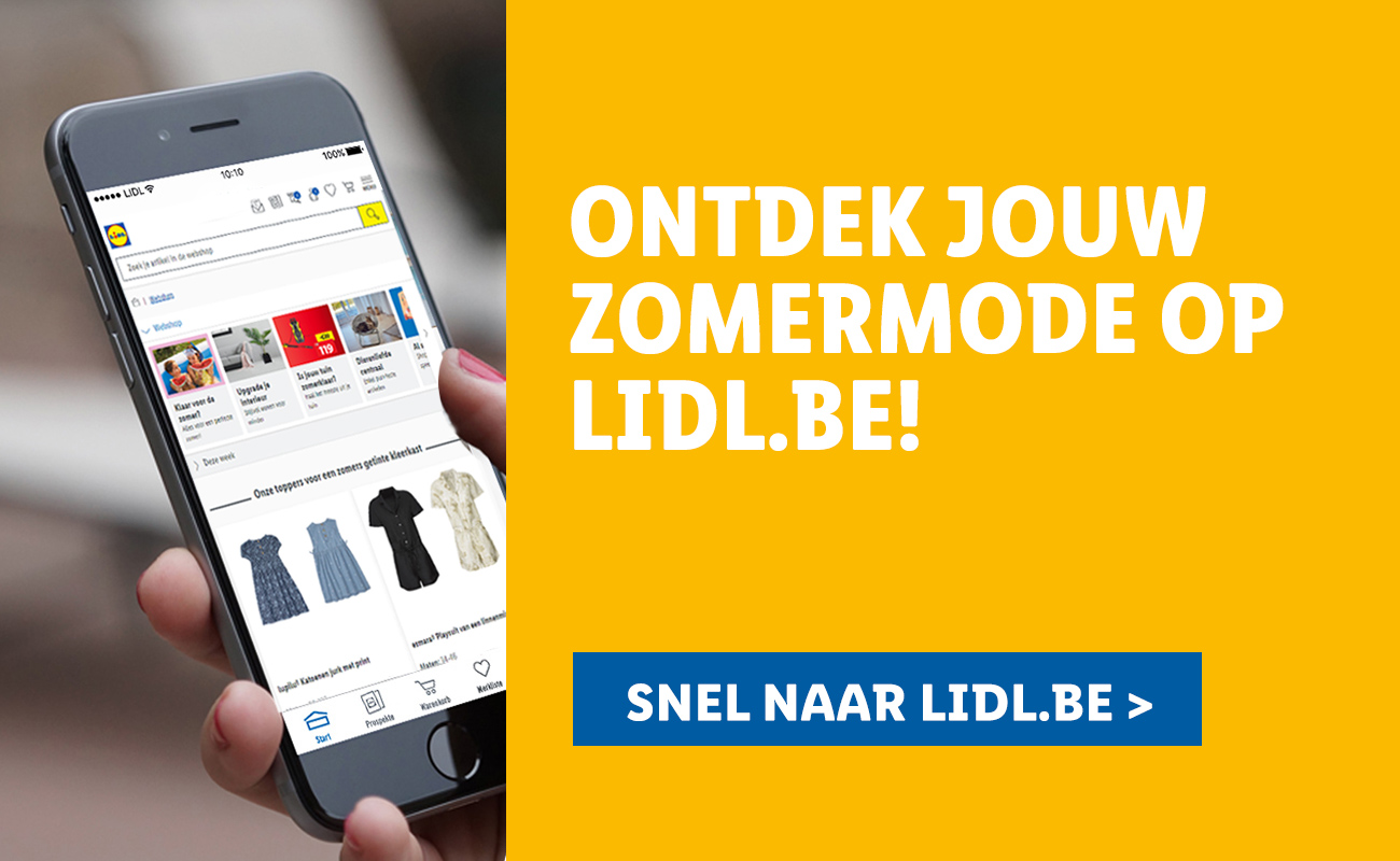 Zomermode op Lidl.be
