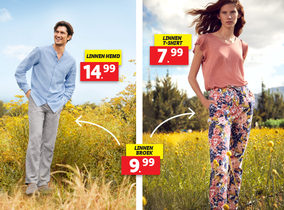 Linnen mode in je winkel