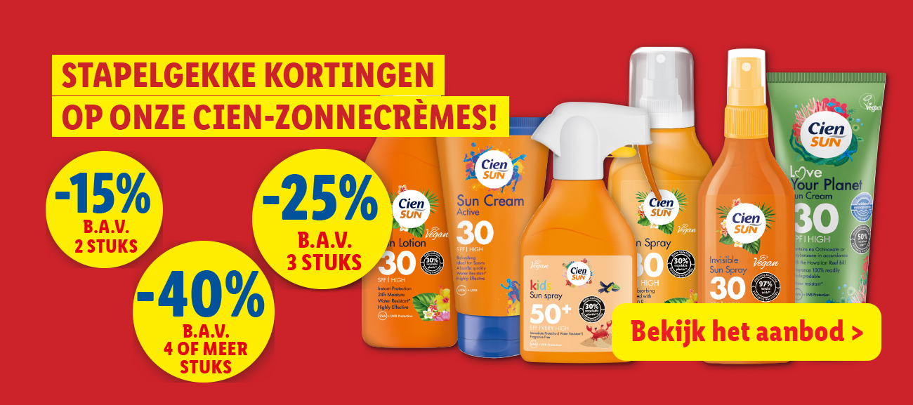 Superweekend stapelkortingen