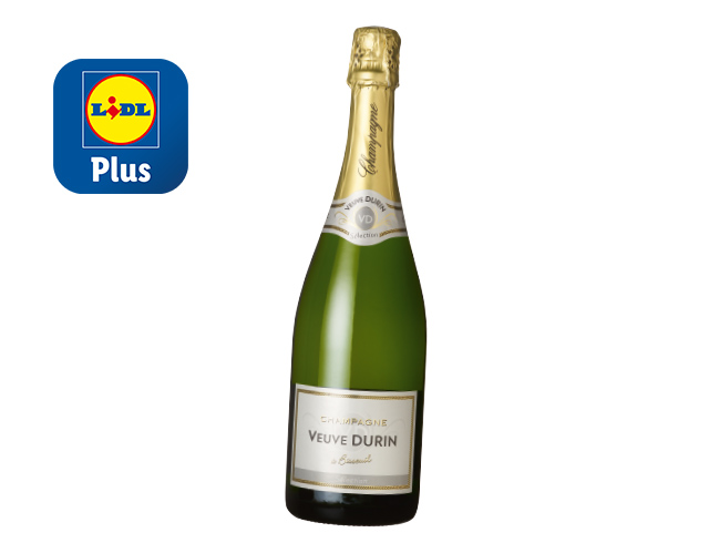 Veuve Durin Champagne brut AOC*<br></b><br>Geldig van 07/04 t.e.m. 08/04